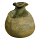 Vase boule forme libre grès vintage