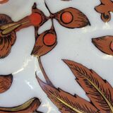 Longwy Cloisonné Enameled Basket Empty Pocket Cup Flowers Fe