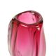 Small Purple Vase Val Saint Lambert René Delvenne Design 20cm