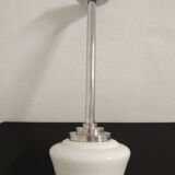 Opaline Art Deco hanging lamp