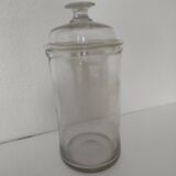 Antique glass candy box/jar