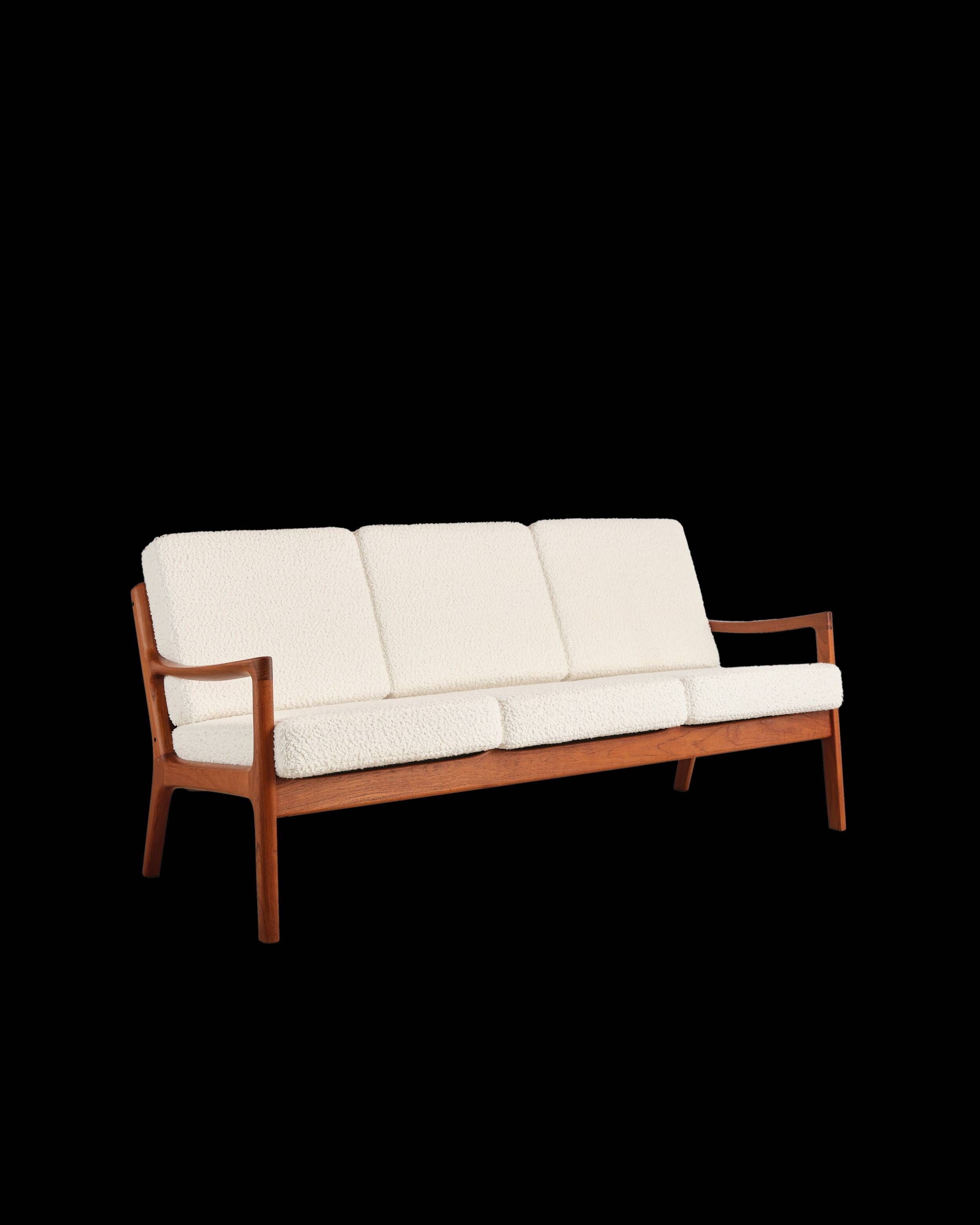 Senator 3-seater sofa in teak by Ole Wanscher, Denmark, 1950s.