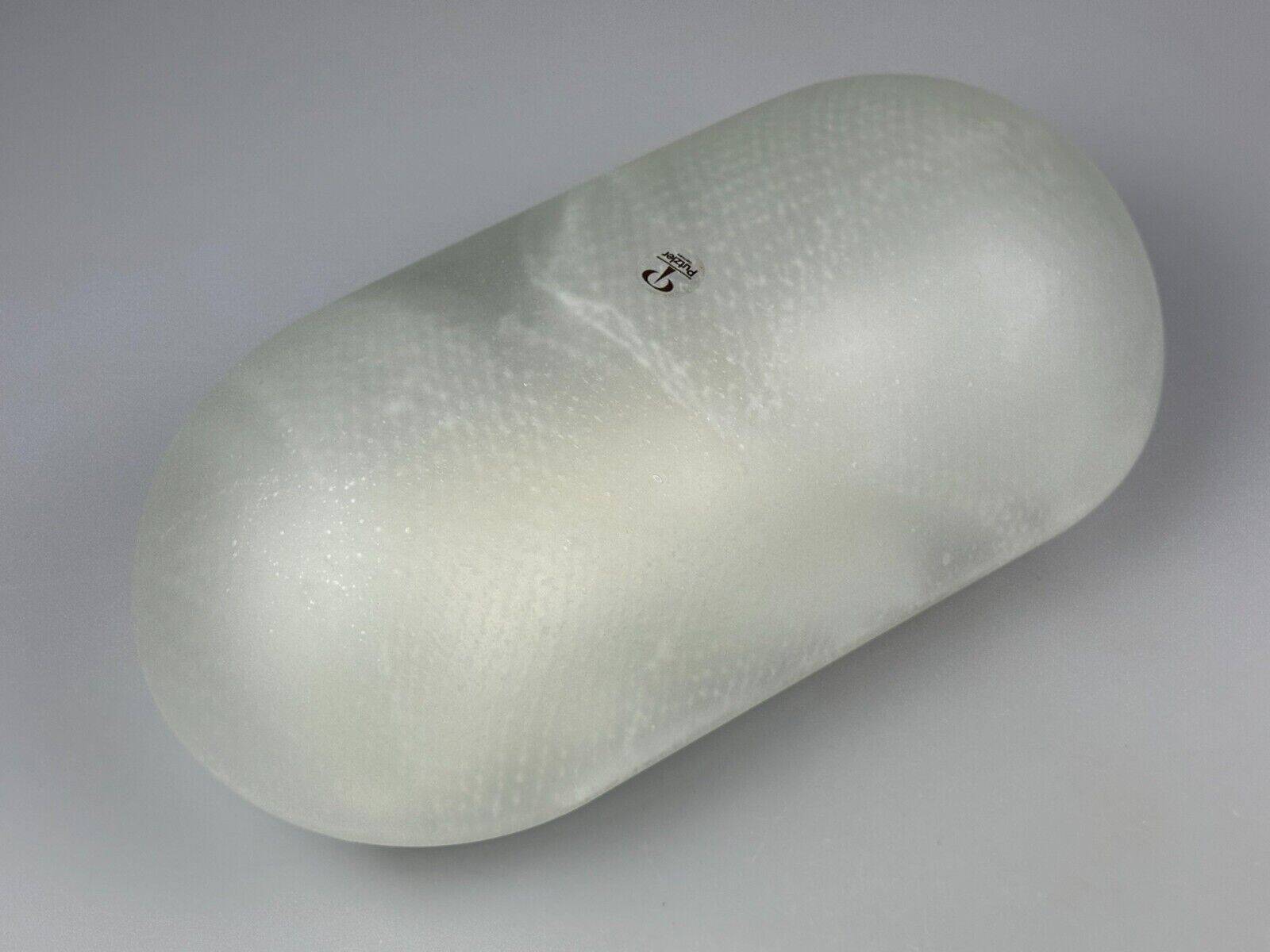 60s 70s wall lamp Peill & Putzler Germany glass & metal space age design