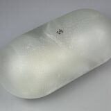 Lampe murale peill & putzler allemagne verre & métal space age design