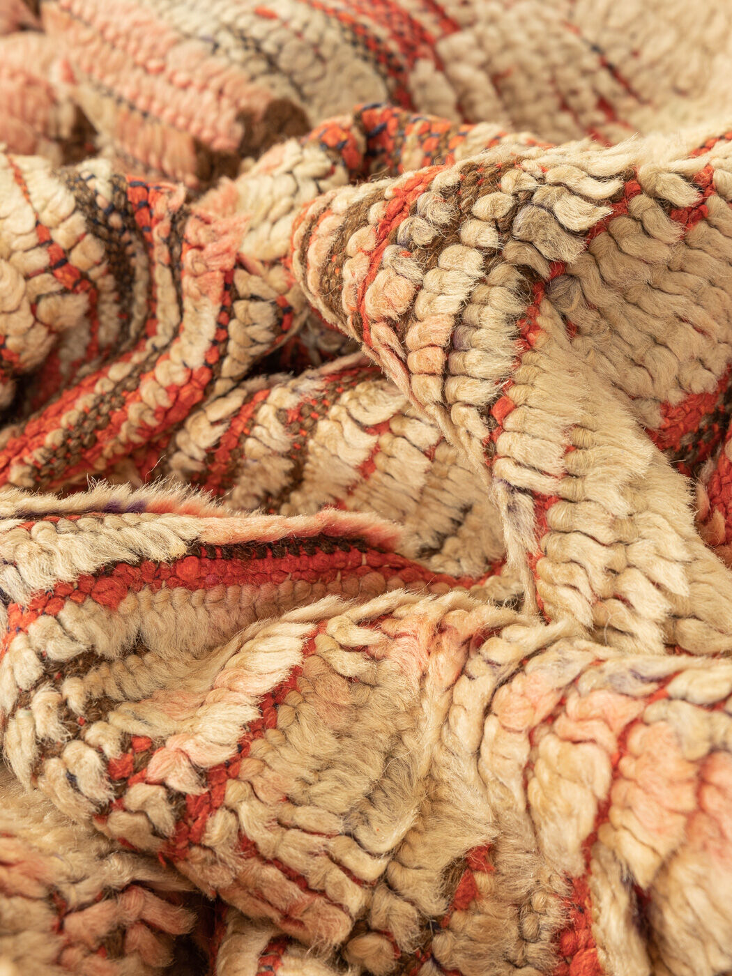 Vintage rehamna, berber rug, 140 x 205