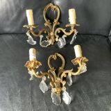 Bronze appliques and tassels