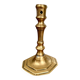 Vintage gold metal candlestick