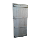 Porte de ferme blanche époque du debut de siecle dernier