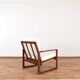 Lounge chair by Juul Kristensen and danich teak lounge chair, set of 2