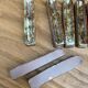 Set of 8 knife holders in enamelled stoneware