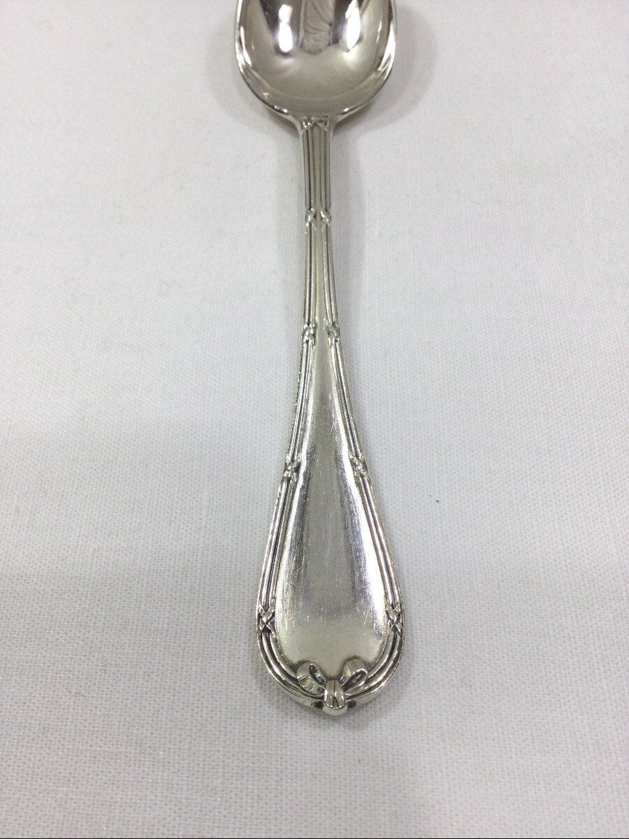 Christofle - Teaspoons Cross ribbons