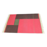 Tapis moderniste géométrique tchécoslovaque