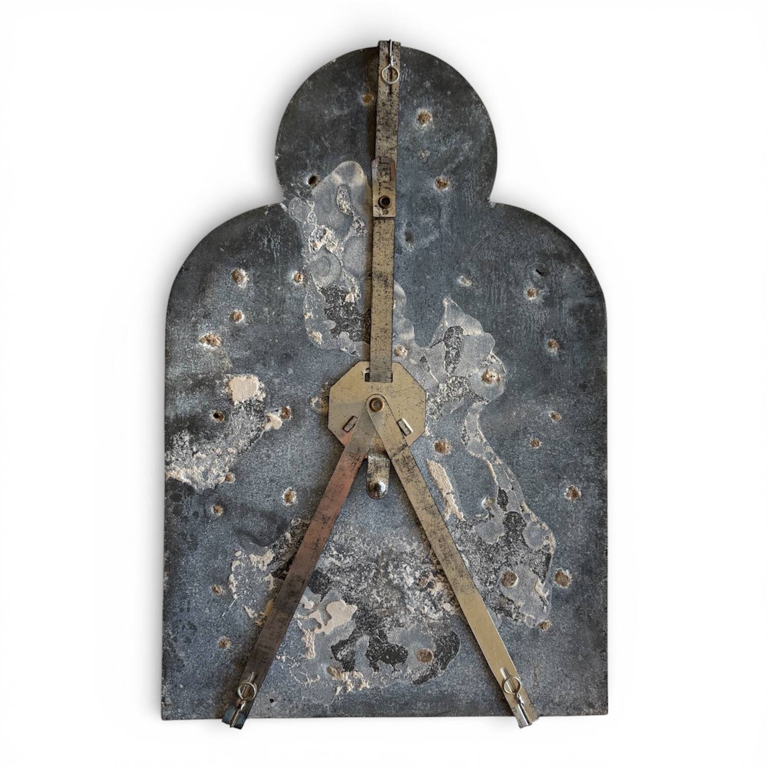 Wall plaque in floral mosaic, around 1900