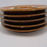Série de 5 assiettes sarreguemines