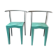 2 chaises dr glob de Philippe starck pour Kartell, 1980s