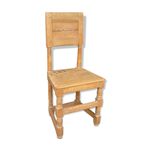 Chaise scandinave rustique en pin
