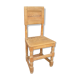 Rustic Scandinavian pine chair