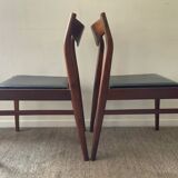 Pair of Scandinavian teak chairs from the 60s