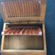Box cigar art deco handle copper
