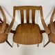 Set of 4 Plywood dining chairs , 1960s