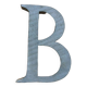 Wooden letter