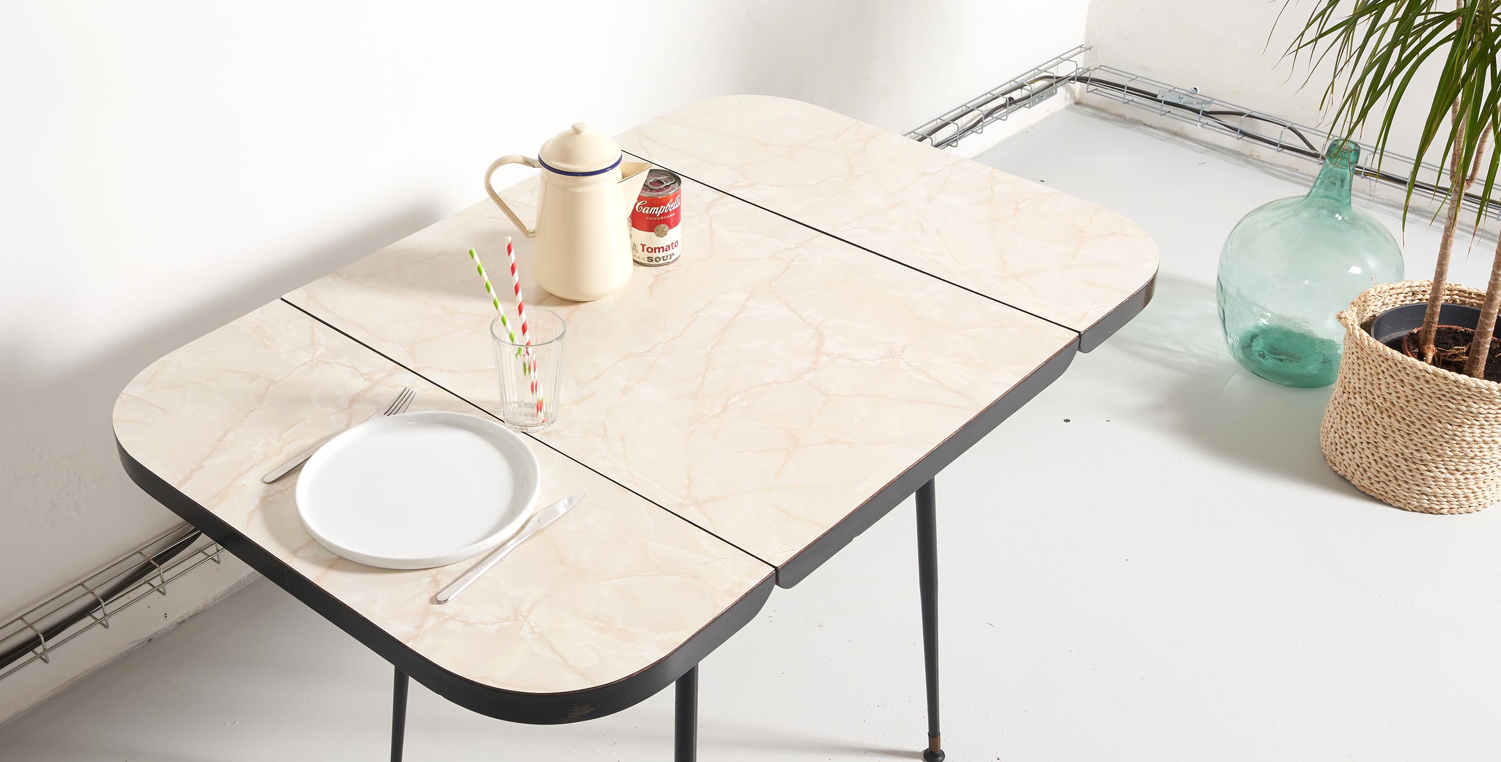 Vintage formica dining table