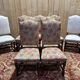 Série de 9 chaises de style Louis XIII