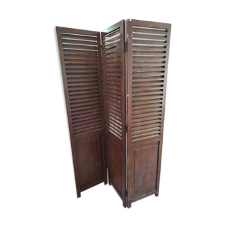 Screen persienne triptych solid wood
