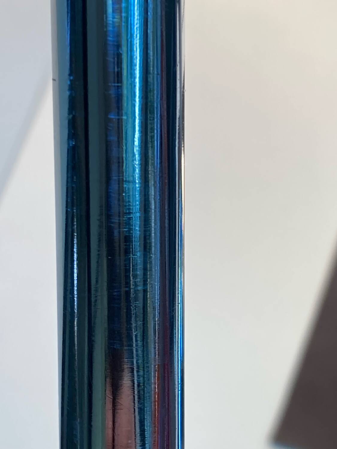 Vintage 90s chrome articulated interior lamp
