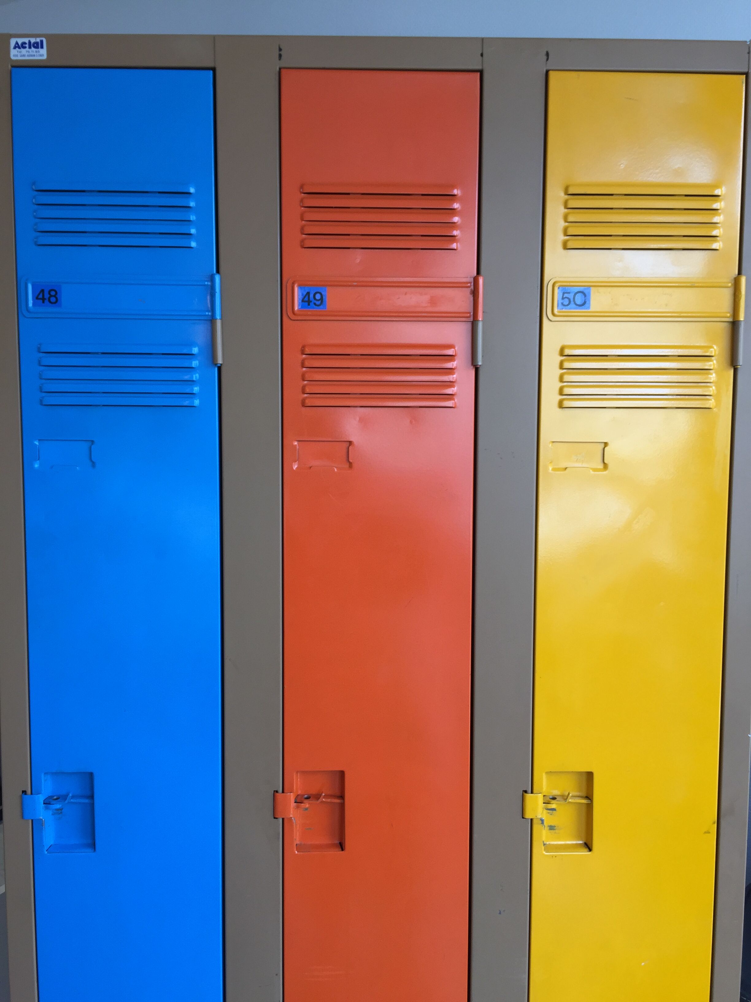 Acial industrial wardrobe locker - 1970