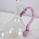 Biot service 6 glasses and carafe