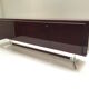 Belgian modernist long mahogany sideboard 1970s
