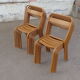 Set de 10 chaises de bistrot métal Tolix T1