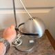 Old Vintage Retro Industrial Silver Metal Eyeball Lamp