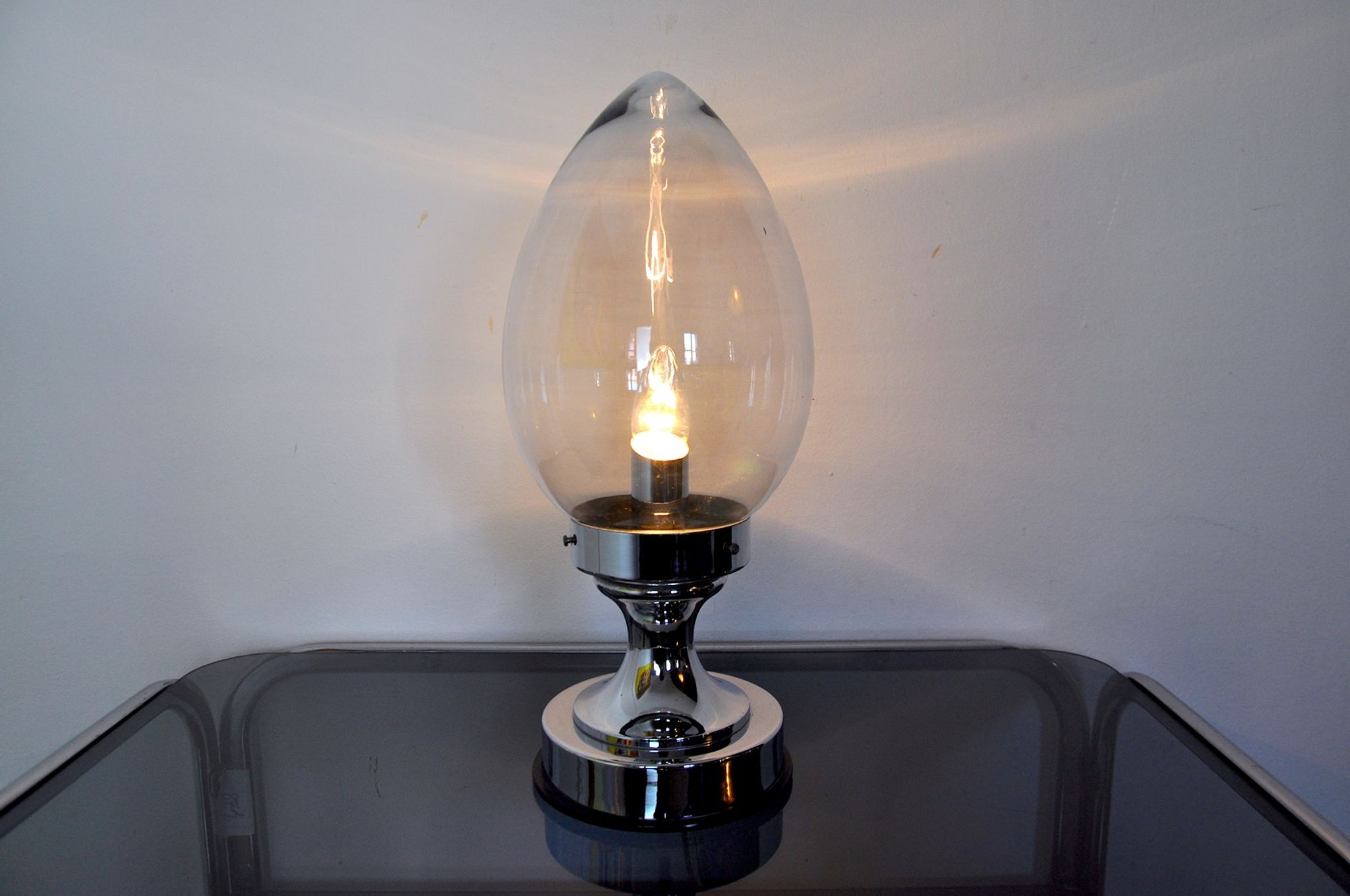 Lampe Membrane en verre de Murano, Italie, 1960