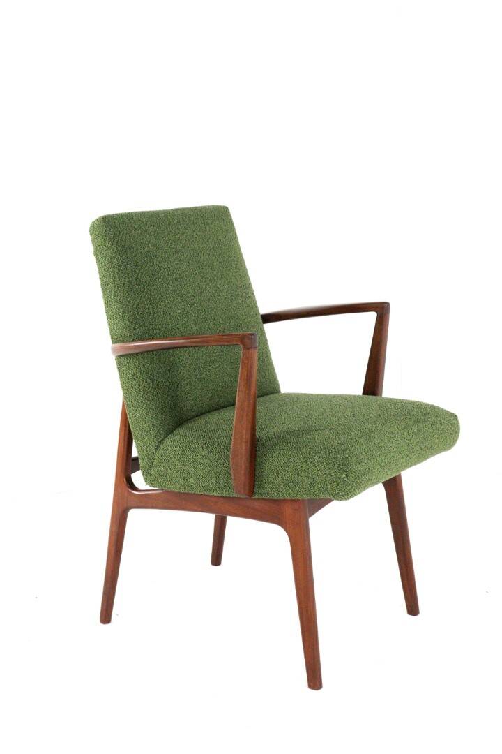 Fauteuil en teck du milieu du siècle 'Oosterhout'