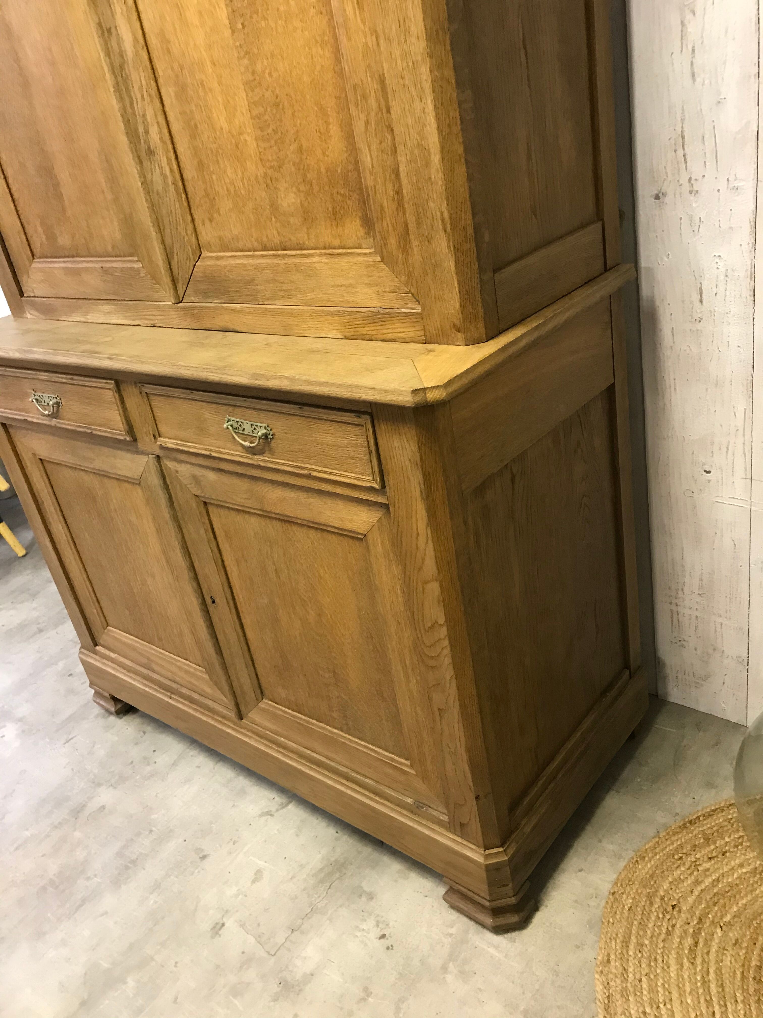 Oak Buffet two parts