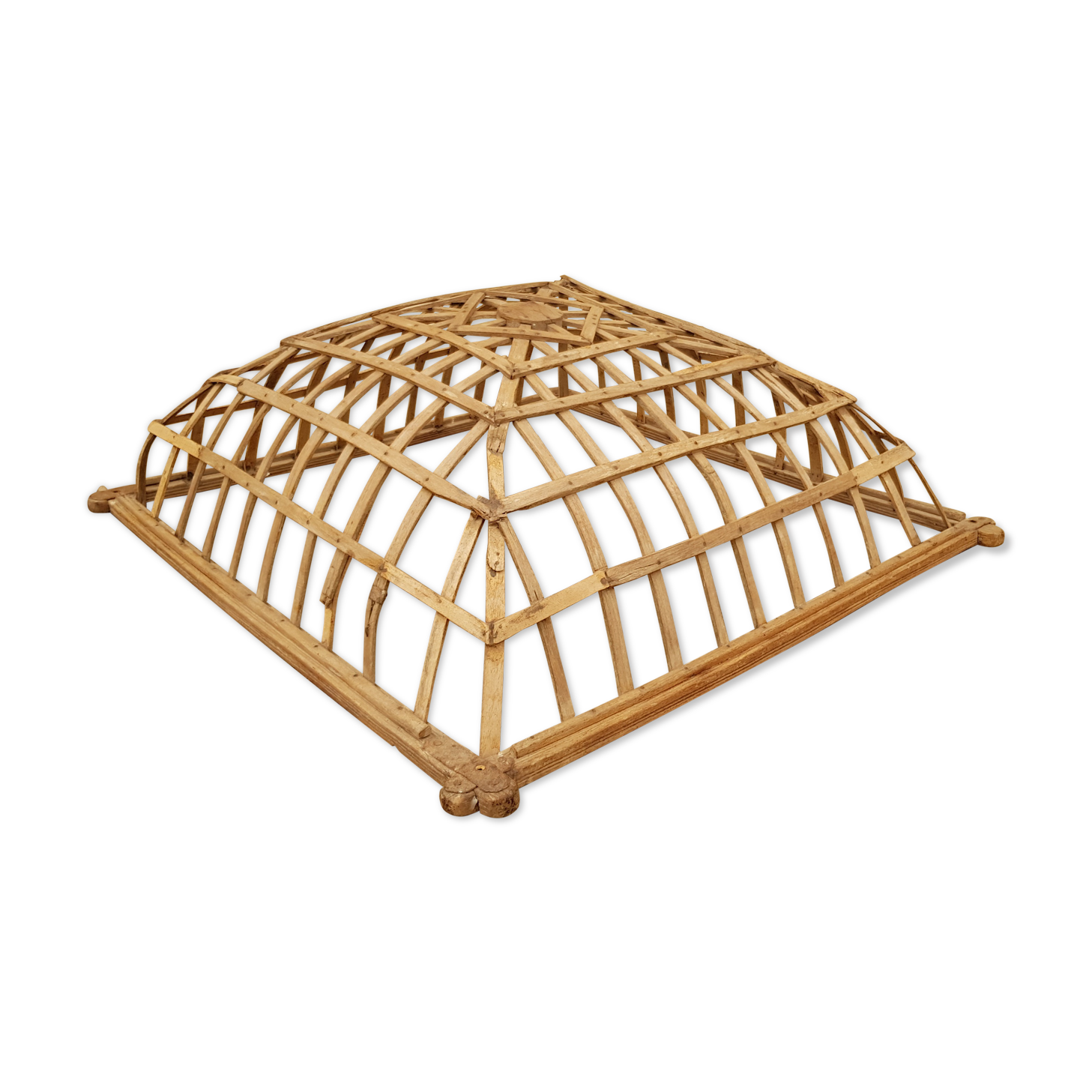 Old teak palanquin roof dome