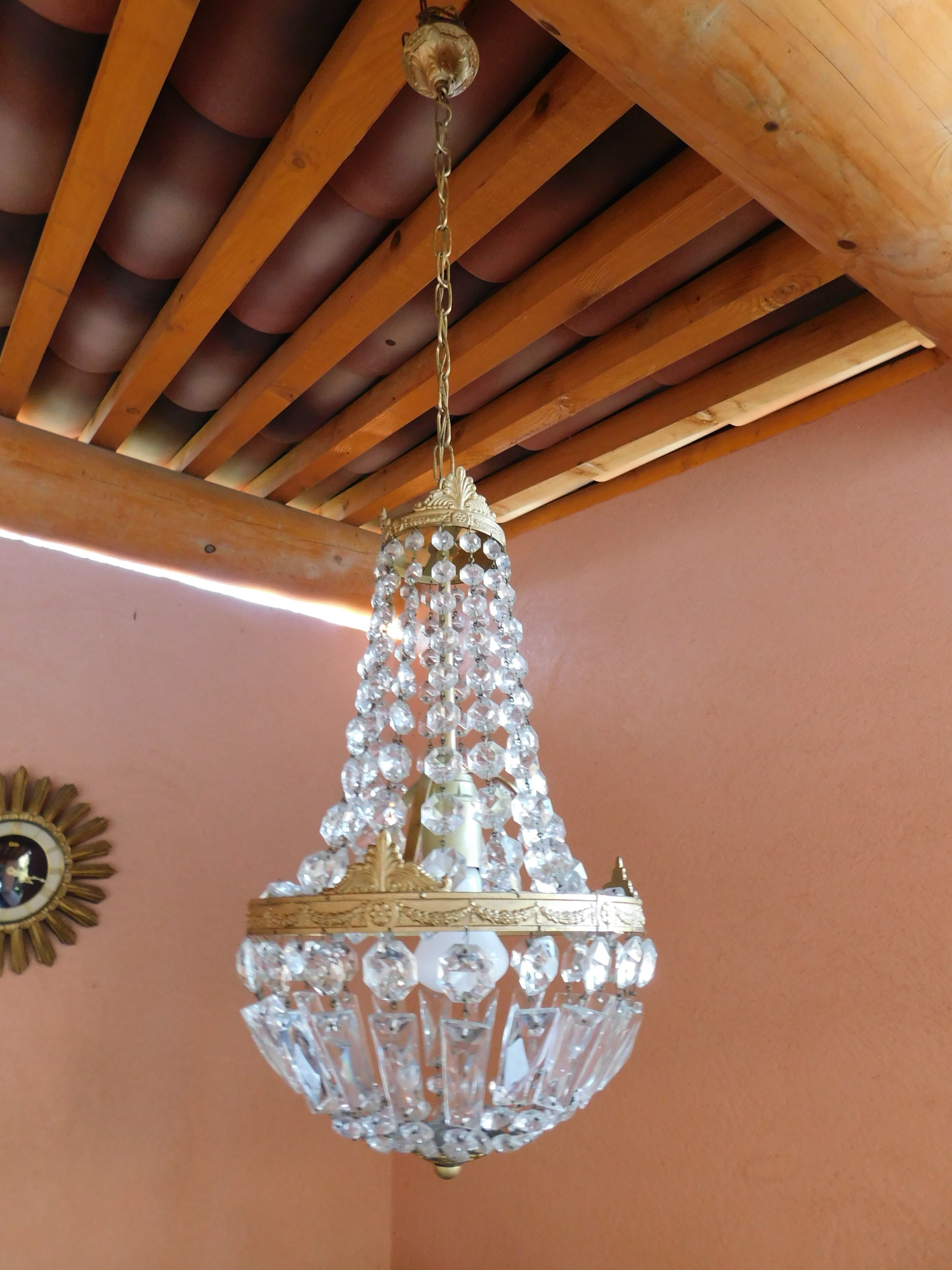 Hot air balloon chandelier - 25 cm