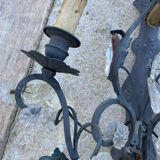 Pair of tassel sconces