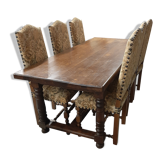 Table et 6 chaises