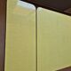 Table année 1960 en formica jaune
