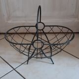 Wrought iron basket