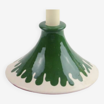 Small Candle Holder - green