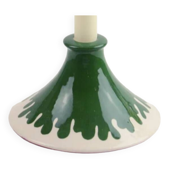 Small Candle Holder - green