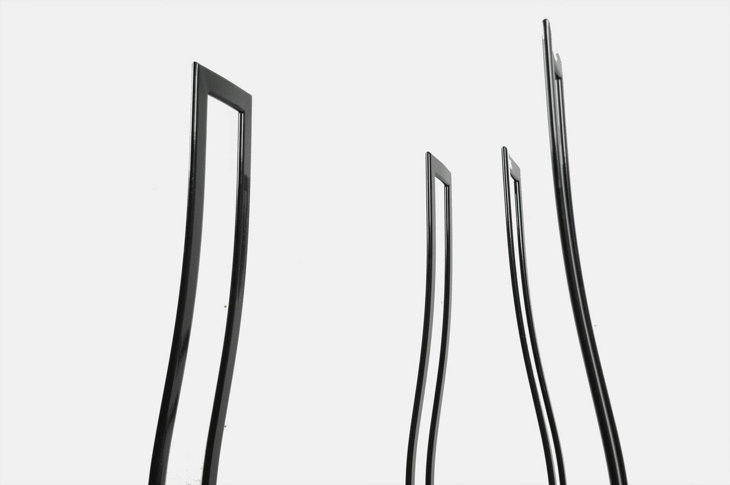 Set of 4 Italian Postmodern dining chairs by Maurizio Cattelan, 1980s