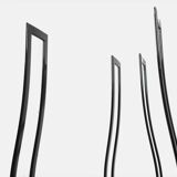 Set of 4 Italian Postmodern dining chairs by Maurizio Cattelan, 1980s