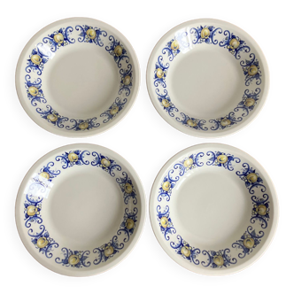4 "Cadiz" Villeroy & Boch hollow plates