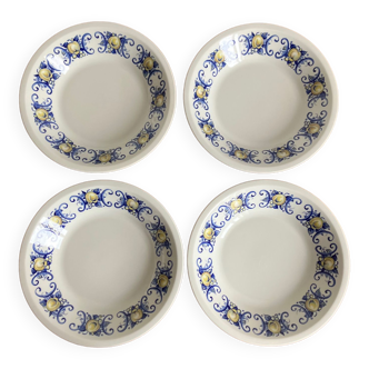 4 assiettes creuses « Cadiz » Villeroy & Boch