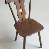 4 chaises bistrot vintage 1960's